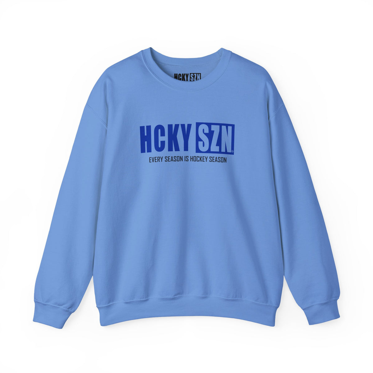 HCKY SZN Crewneck Sweatshirt (Royal Blue Logo) - Various Colors