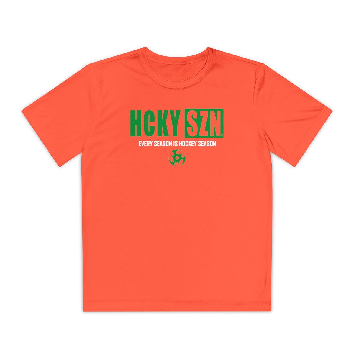 Every Season is HCKY SZN Youth Competitor Tee (Green Logo) - Various Colors