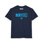 Youth HCKY SZN DryBlend Tee Shirt (Sky Blue Logo) - Various Colors
