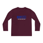 Every Season is HCKY SZN Youth Competitor Long Sleeve Tee (Blue Logo) - Various Colors