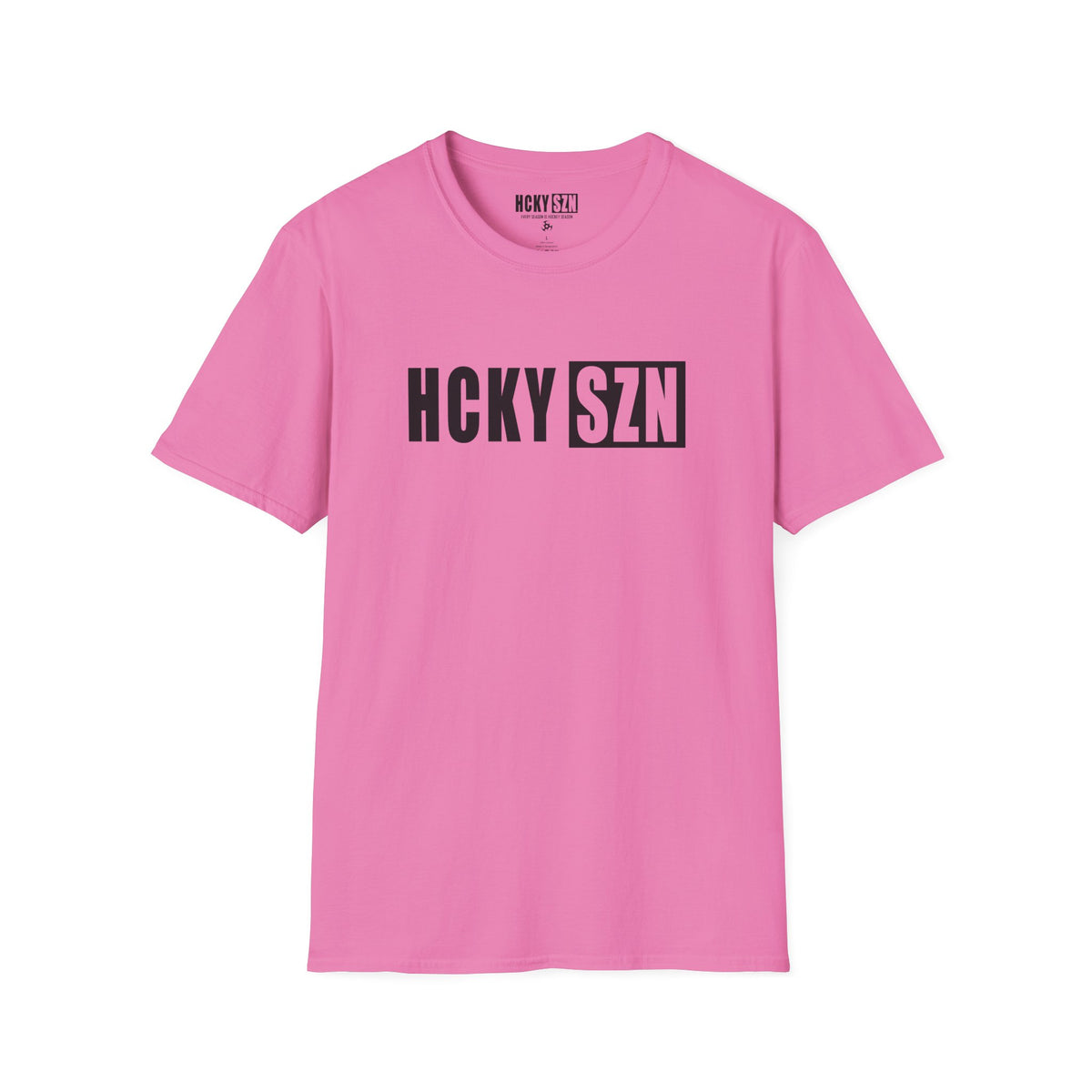HCKY SZN Softstyle Tee Shirt (Azalea)