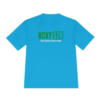 Every Season is HCKY SZN Performance Tee (Green Logo) - Various Colors