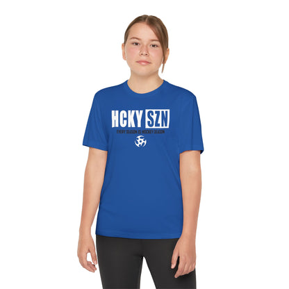 Every Season is HCKY SZN Youth Competitor Tee (White Logo) - Various Colors