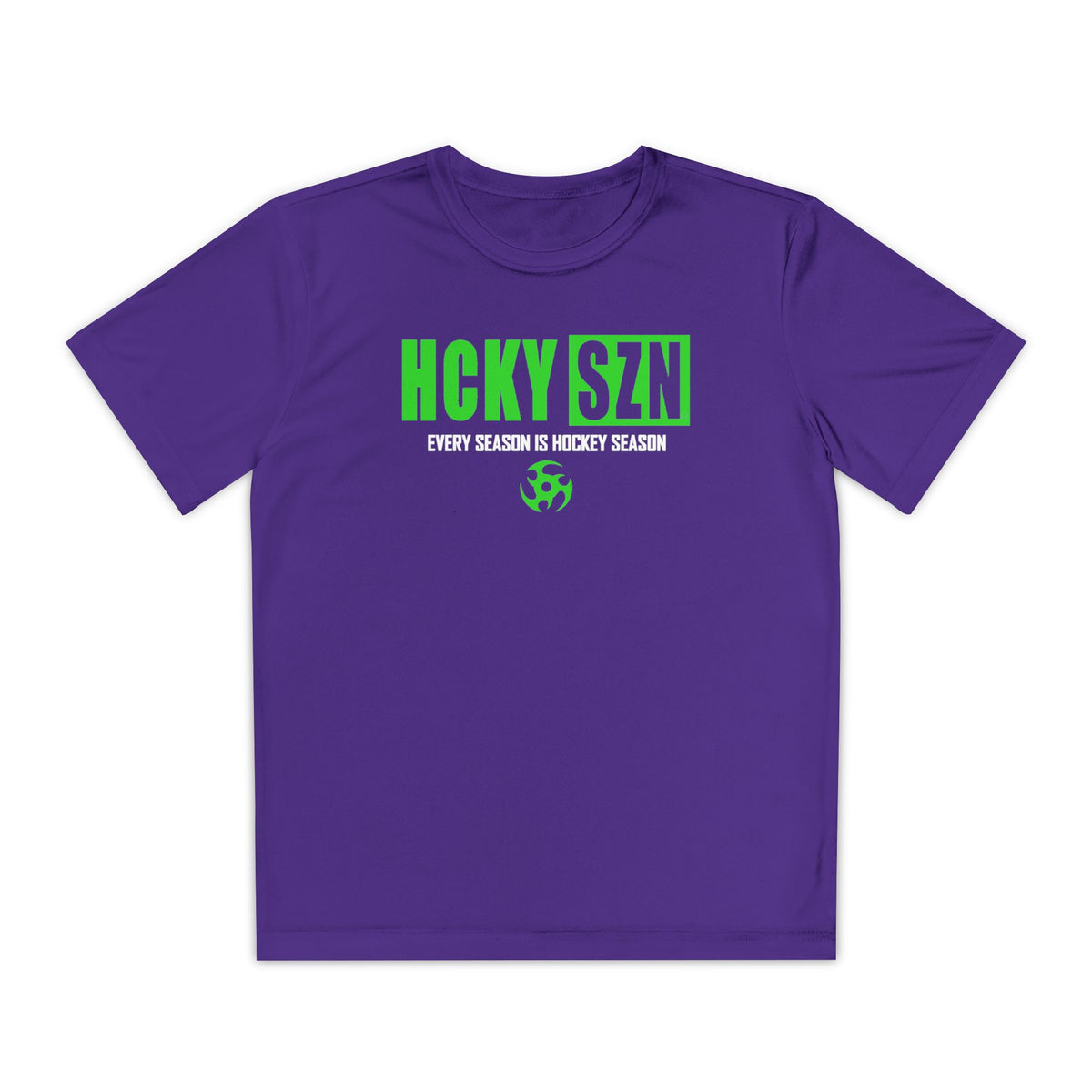 Every Season is HCKY SZN Youth Competitor Tee (Lime Logo) - Various Colors