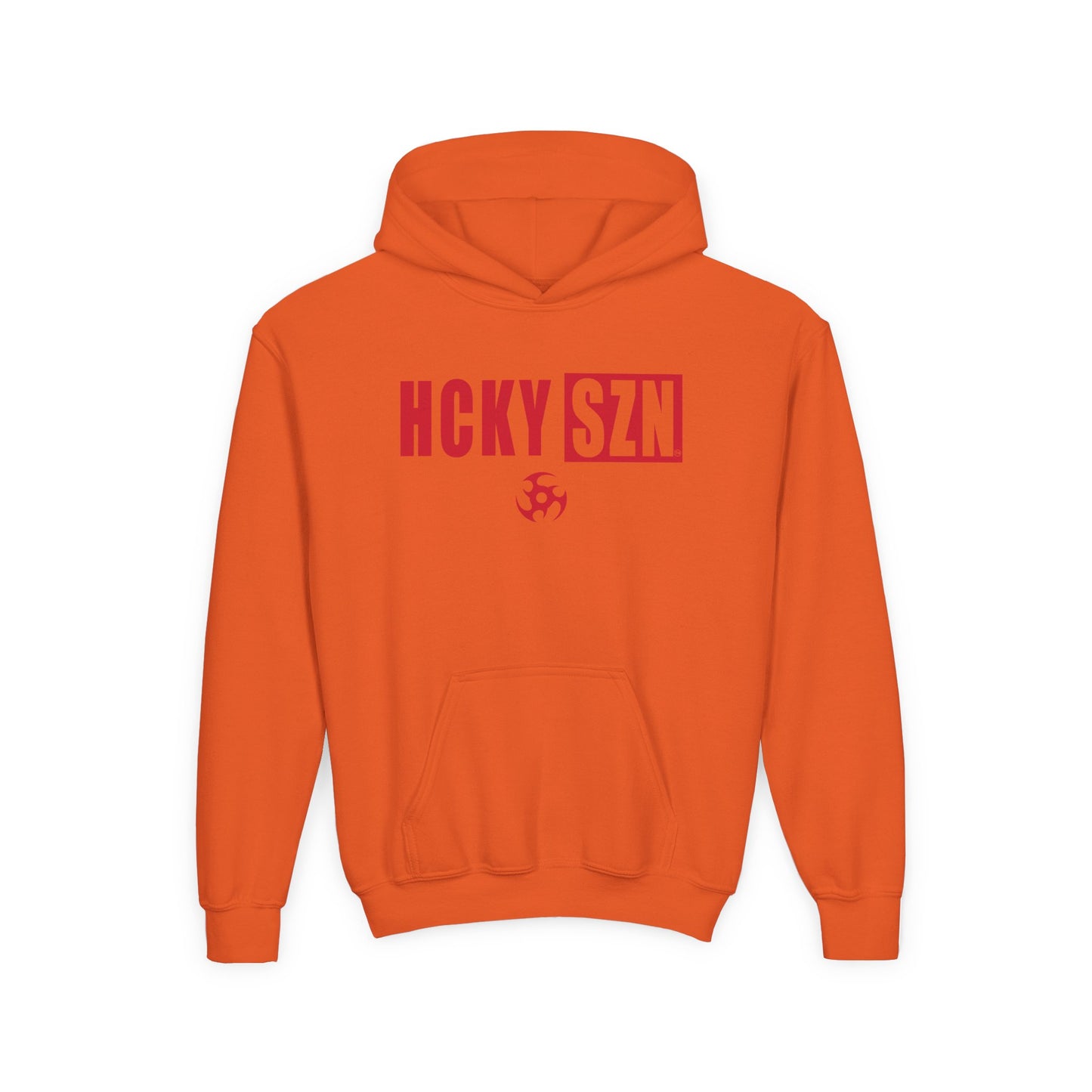 Youth HCKY SZN (Red Logo) Hooded Sweatshirt - Various Colors