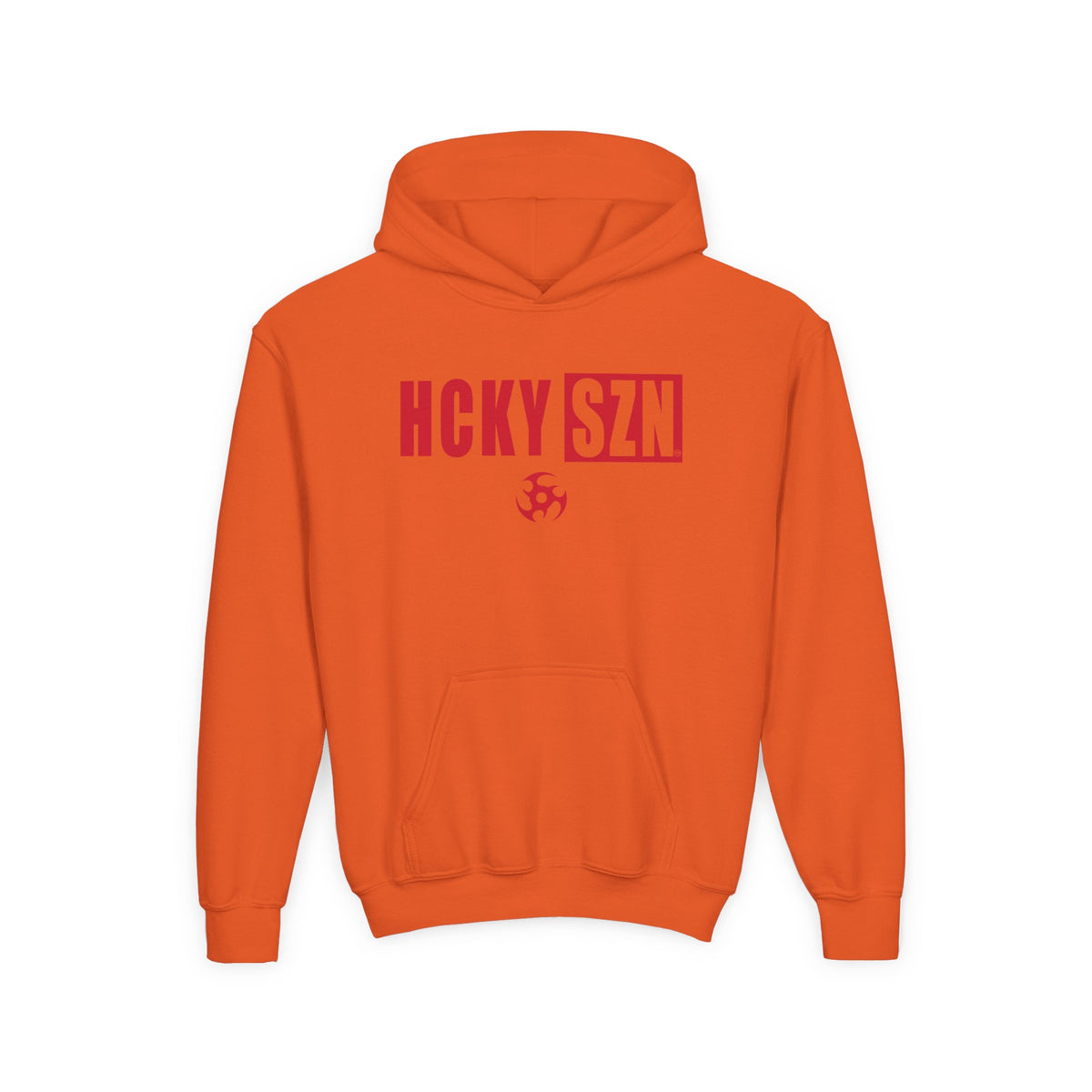 Youth HCKY SZN (Red Logo) Hooded Sweatshirt - Various Colors