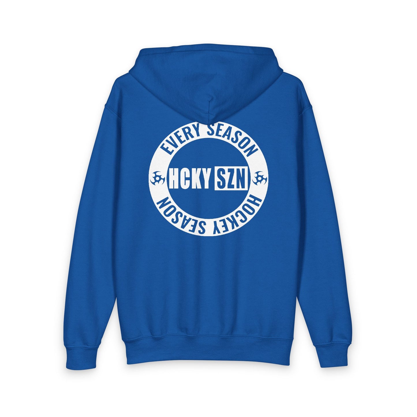 Youth Circle Logo Full Zip Hoodie (Royal Blue)