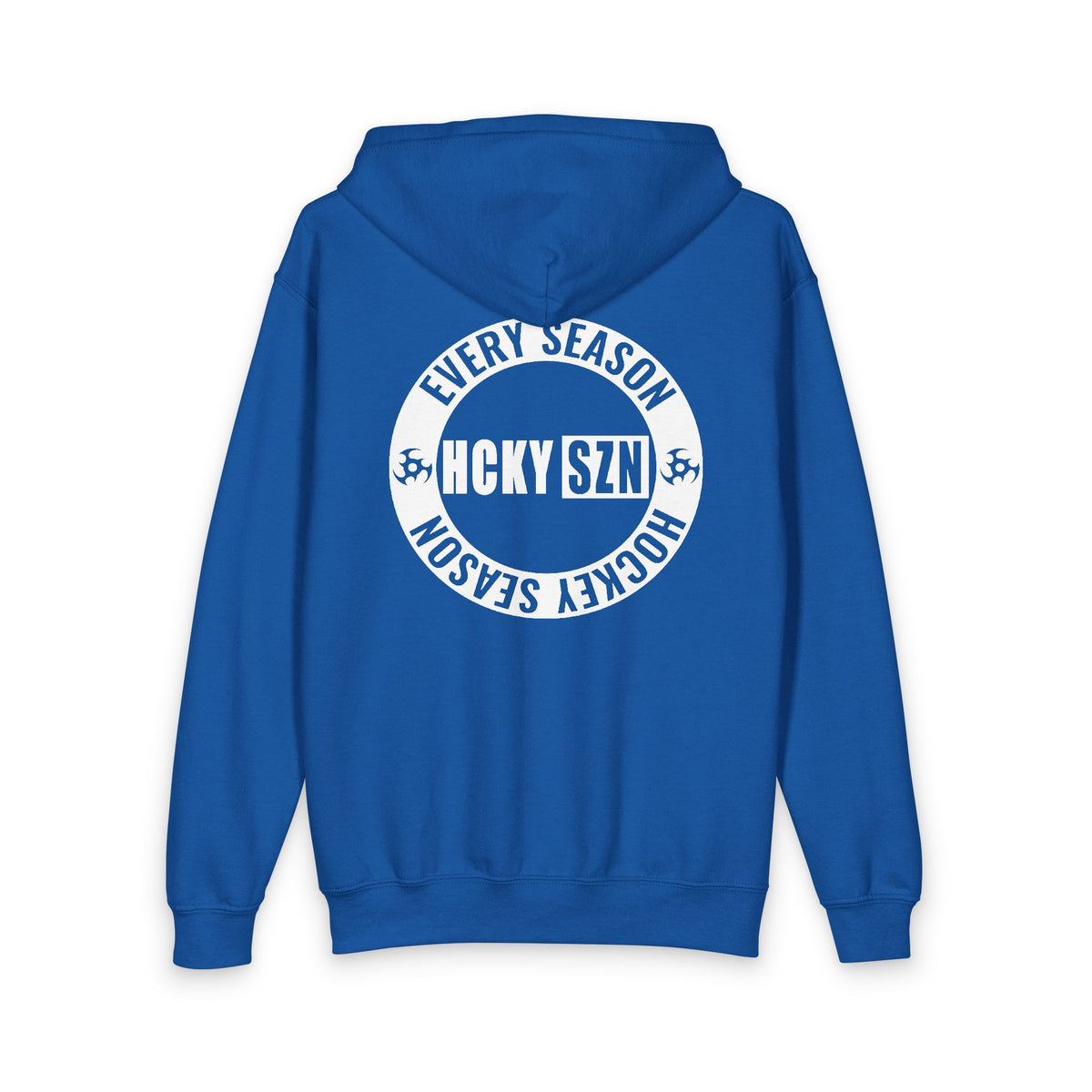 Youth Circle Logo Full Zip Hoodie (Royal Blue)