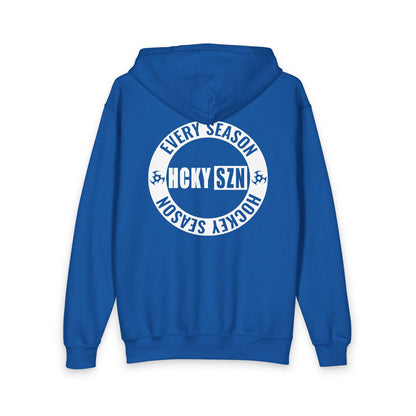 Youth Circle Logo Full Zip Hoodie (Royal Blue)