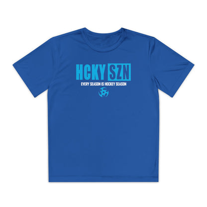 Every Season is HCKY SZN Youth Competitor Tee (Sky Blue  Logo) - Various Colors