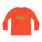 Every Season is HCKY SZN Youth Competitor Long Sleeve Tee (Lime Logo) - Various Colors