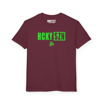 Youth HCKY SZN DryBlend Tee Shirt (Lime Logo) - Various Colors