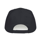 HCKY SZN Circle Logo Mid Profile Baseball Cap (Black/Black/White)