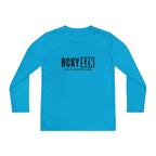 Every Season is HCKY SZN Youth Competitor Long Sleeve Tee (Black Logo) - Various Colors