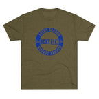 HCKY SZN Circle Logo TriBlend Tee Shirt (Royal Blue) - Various Colors