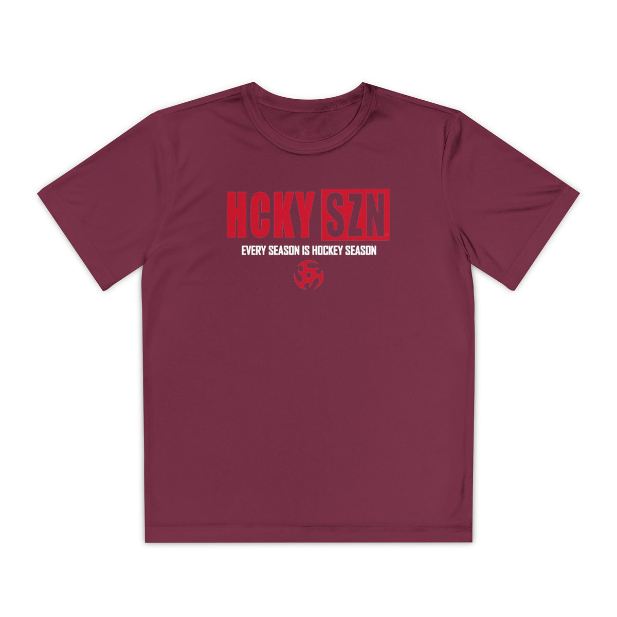 Every Season is HCKY SZN Youth Competitor Tee (Red Logo) - Various Colors
