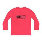 Every Season is HCKY SZN Youth Competitor Long Sleeve Tee (Black Logo) - Various Colors