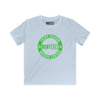Youth Circle SZN Softstyle Tee (Lime Logo) - Various Colors