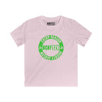 Youth Circle SZN Softstyle Tee (Lime Logo) - Various Colors