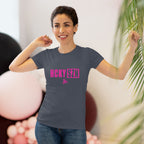 Women’s Hockey Vibe Triblend Tee (Hot Pink Logo)