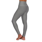 HCKY SZN High Waisted Yoga Leggings (Graphite Grey)