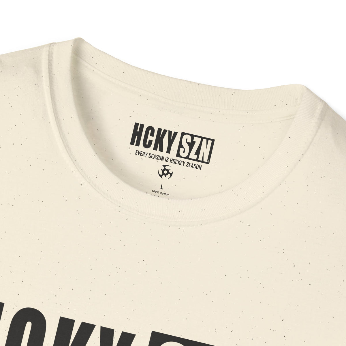 HCKY SZN Softstyle Tee Shirt (Natural)