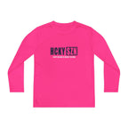 Every Season is HCKY SZN Youth Competitor Long Sleeve Tee (Navy Logo) - Various Colors