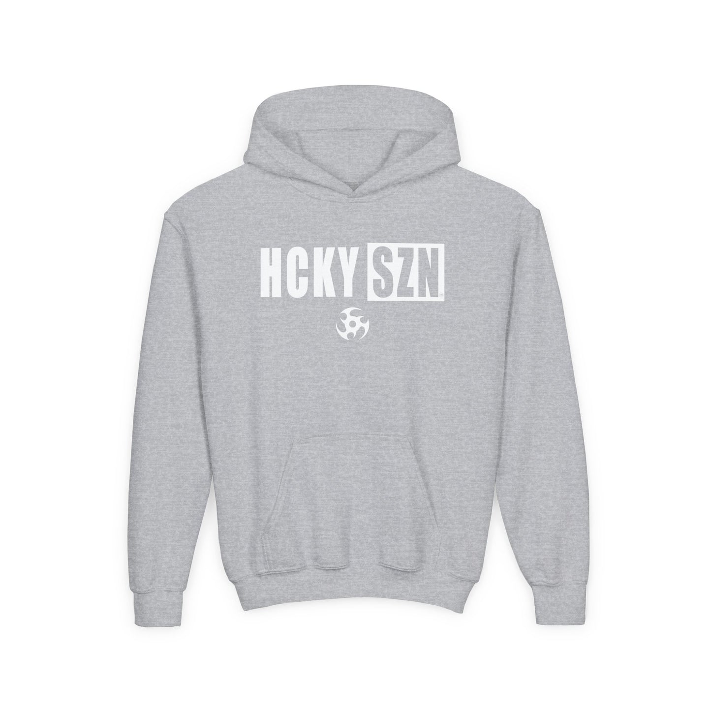 Youth HCKY SZN (White Logo) Hooded Sweatshirt - Various Colors