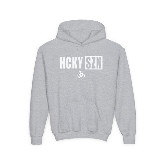 Youth HCKY SZN (White Logo) Hooded Sweatshirt - Various Colors