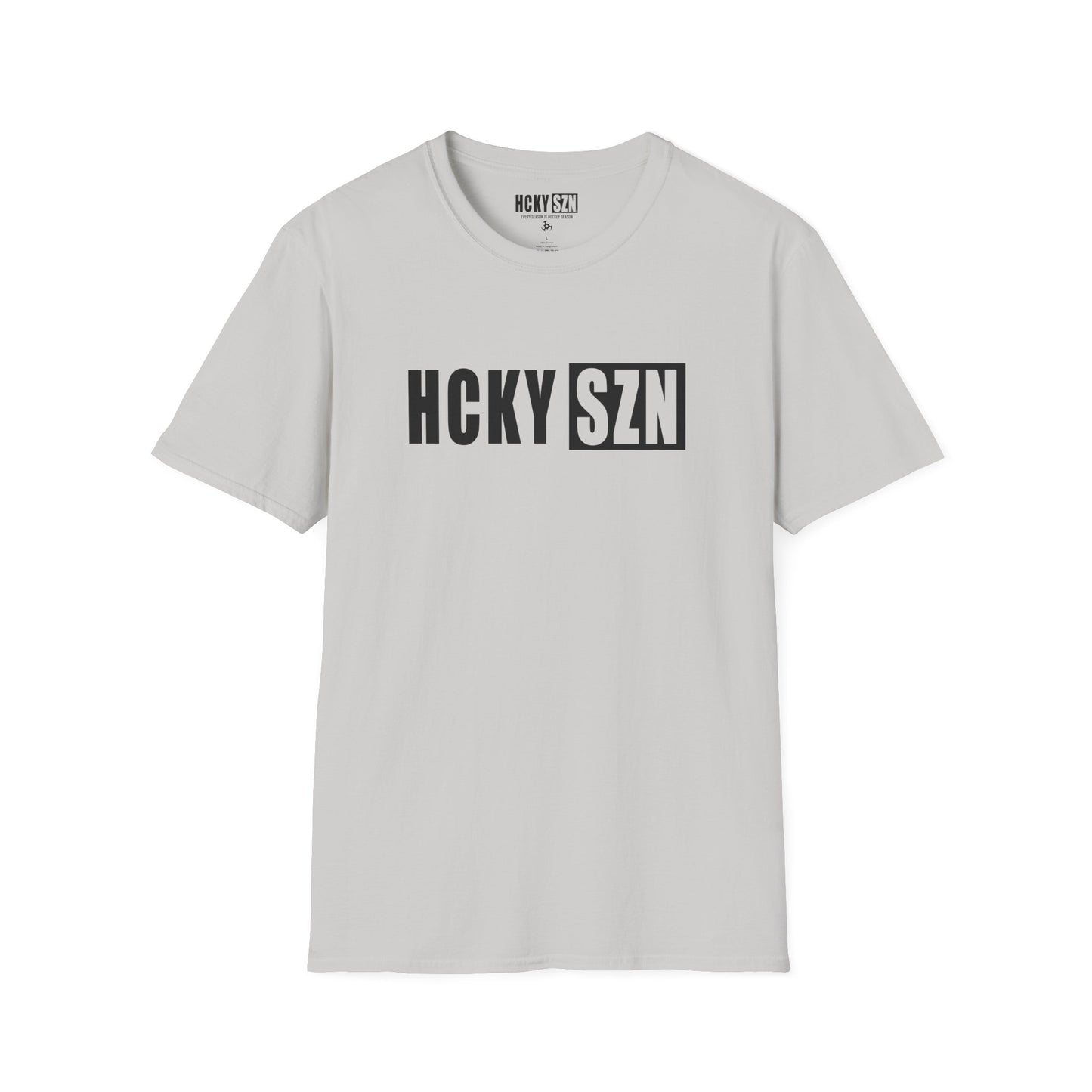 HCKY SZN Softstyle Tee Shirt (Ice Grey)