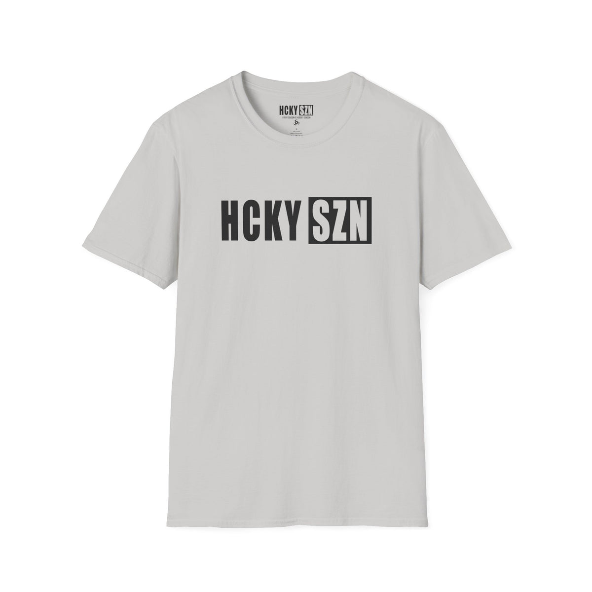 HCKY SZN Softstyle Tee Shirt (Ice Grey)