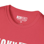 HCKY SZN Softstyle Tee Shirt (Heather Red)