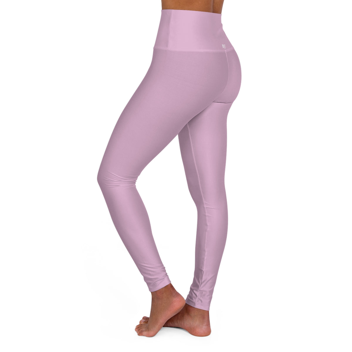 HCKY SZN High Waisted Yoga Leggings (Dusty Pink)