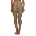 HCKY SZN High Waisted Yoga Leggings (Leopard Print)
