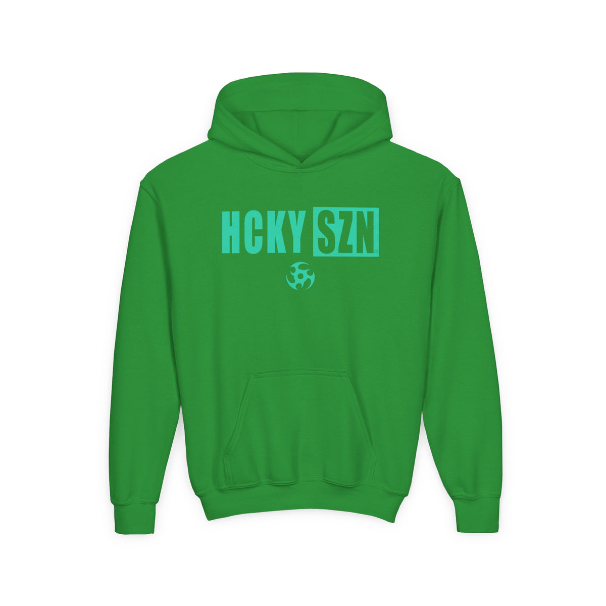 Youth HCKY SZN (Seafoam Logo) Hooded Sweatshirt - Various Colors