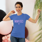 Women’s Hockey Vibe Triblend Tee (Lavender Logo)
