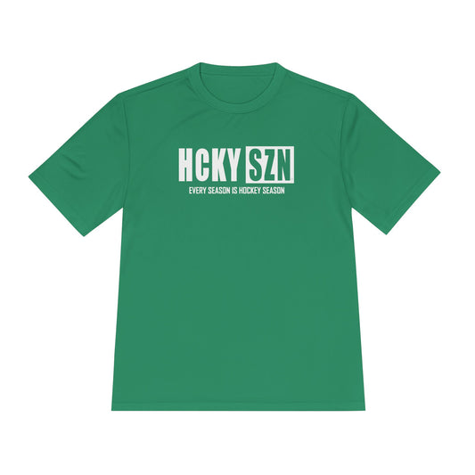Every Season is HCKYSZN Performance Tee - White Logo