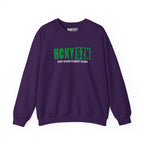 HCKY SZN Crewneck Sweatshirt (Green Logo) - Various Colors