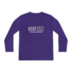 Every Season is HCKY SZN Youth Competitor Long Sleeve Tee (Grey Logo) - Various Colors