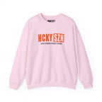 HCKY SZN Crewneck Sweatshirt (Orange Logo) - Various Colors