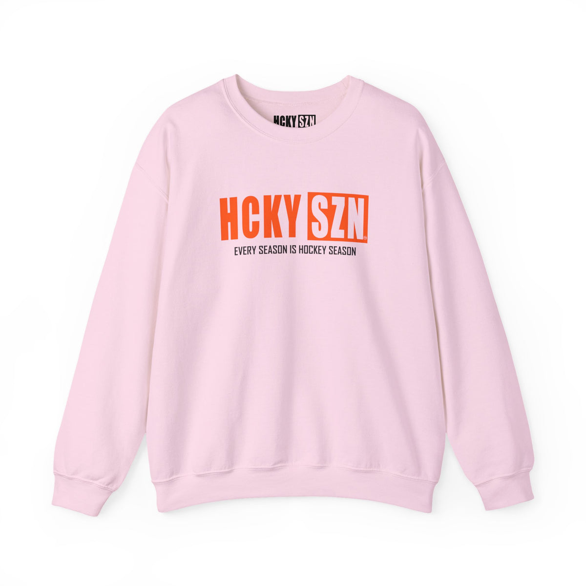 HCKY SZN Crewneck Sweatshirt (Orange Logo) - Various Colors