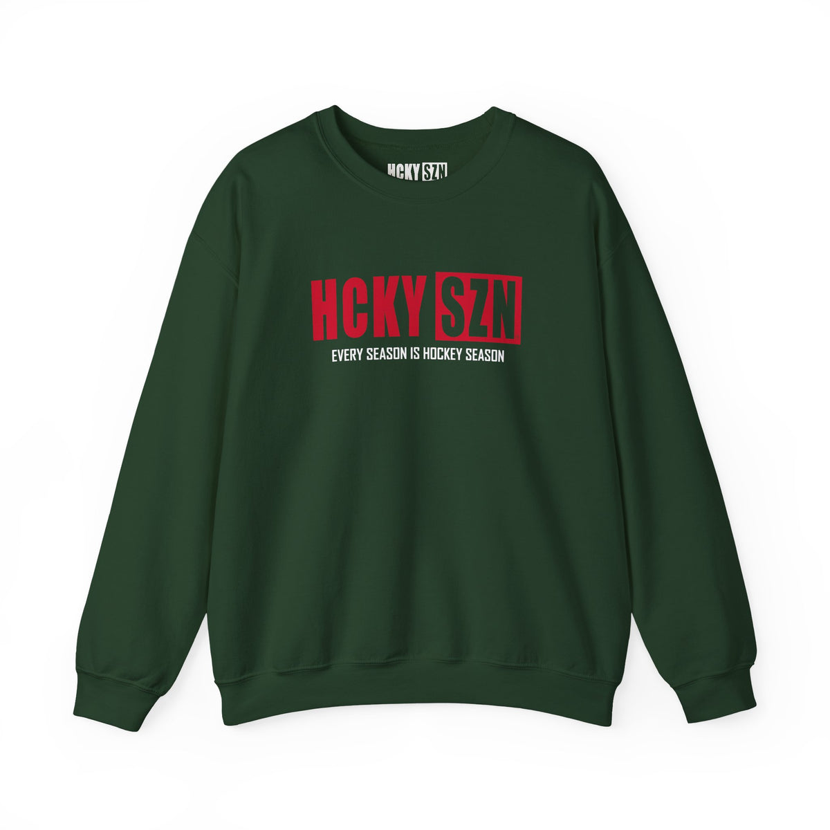 HCKY SZN Crewneck Sweatshirt (Red Logo) - Various Colors
