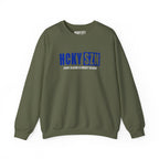 HCKY SZN Crewneck Sweatshirt (Royal Blue Logo) - Various Colors