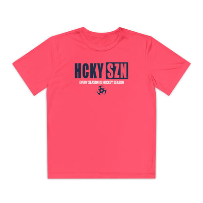 Every Season is HCKY SZN Youth Competitor Tee (Navy Logo) - Various Colors