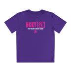 Every Season is HCKY SZN Youth Competitor Tee (Hot Pink Logo) - Various Colors