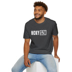 HCKY SZN Softstyle Tee Shirt (Dark Heather)