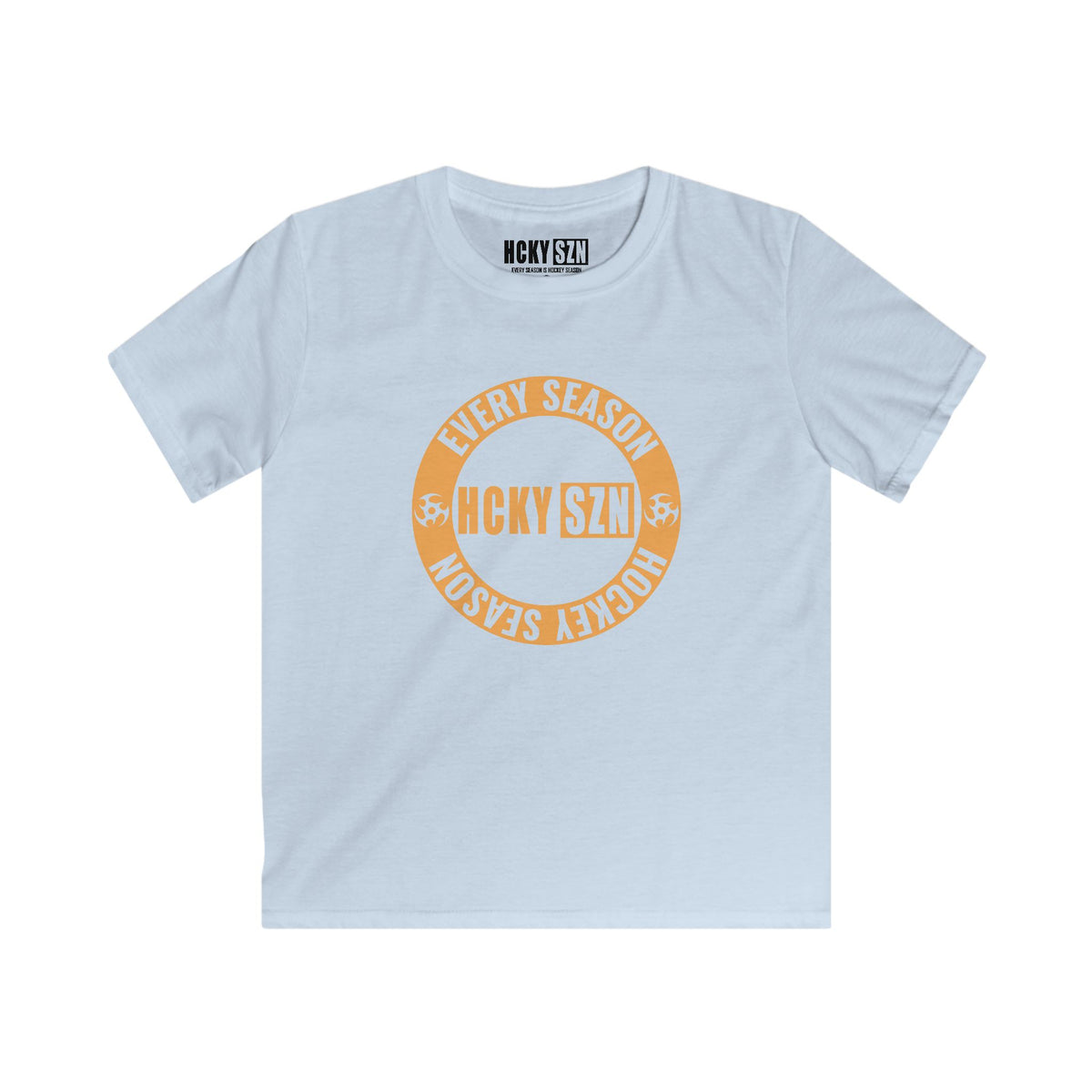 Youth Circle SZN Softstyle Tee (Mango Logo) - Various Colors