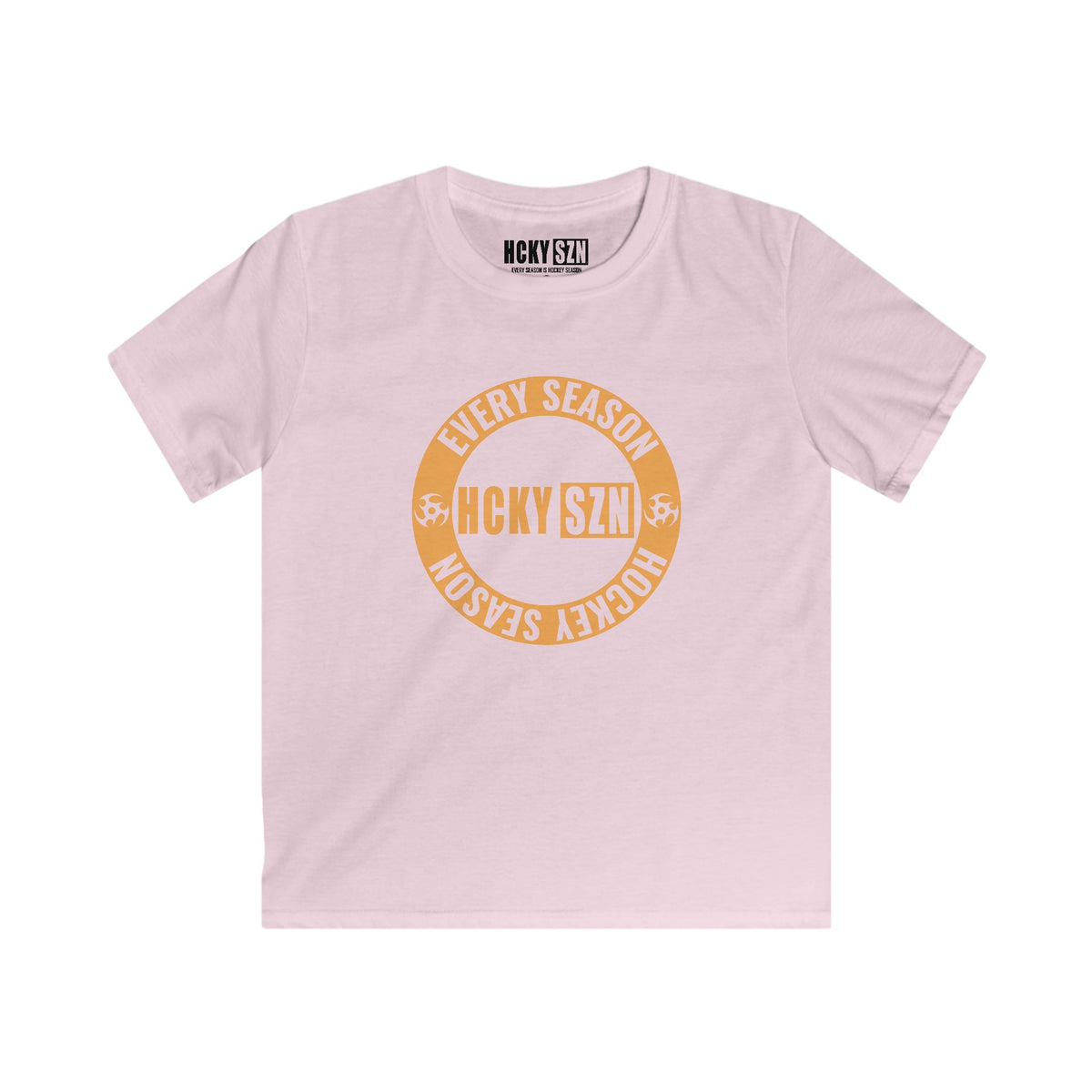 Youth Circle SZN Softstyle Tee (Mango Logo) - Various Colors