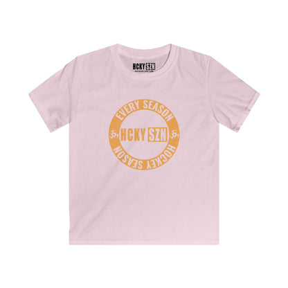 Youth Circle SZN Softstyle Tee (Mango Logo) - Various Colors