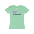 Every Season Is Hockey Season Women's Boyfriend Tee (Lavender Logo) - Various Colors